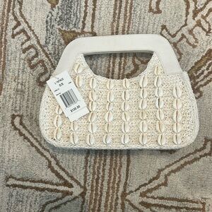 L*space shell bag new with tag ivory white